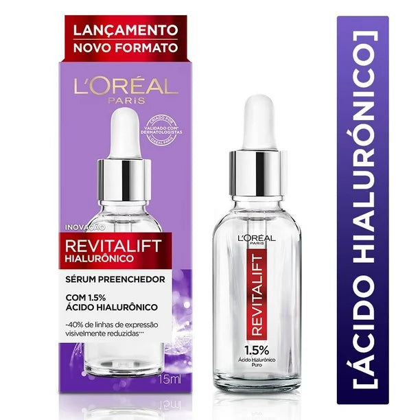 L’Oréal Paris Revitalift Ácido Hialurónico – Sérum Facial Hidratante 1.5% (15 ml)