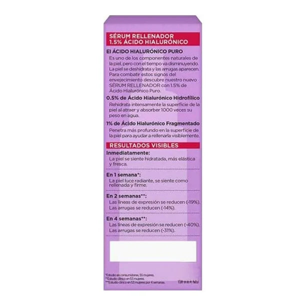 L’Oréal Paris Revitalift Ácido Hialurónico – Sérum Facial Hidratante 1.5% (15 ml)