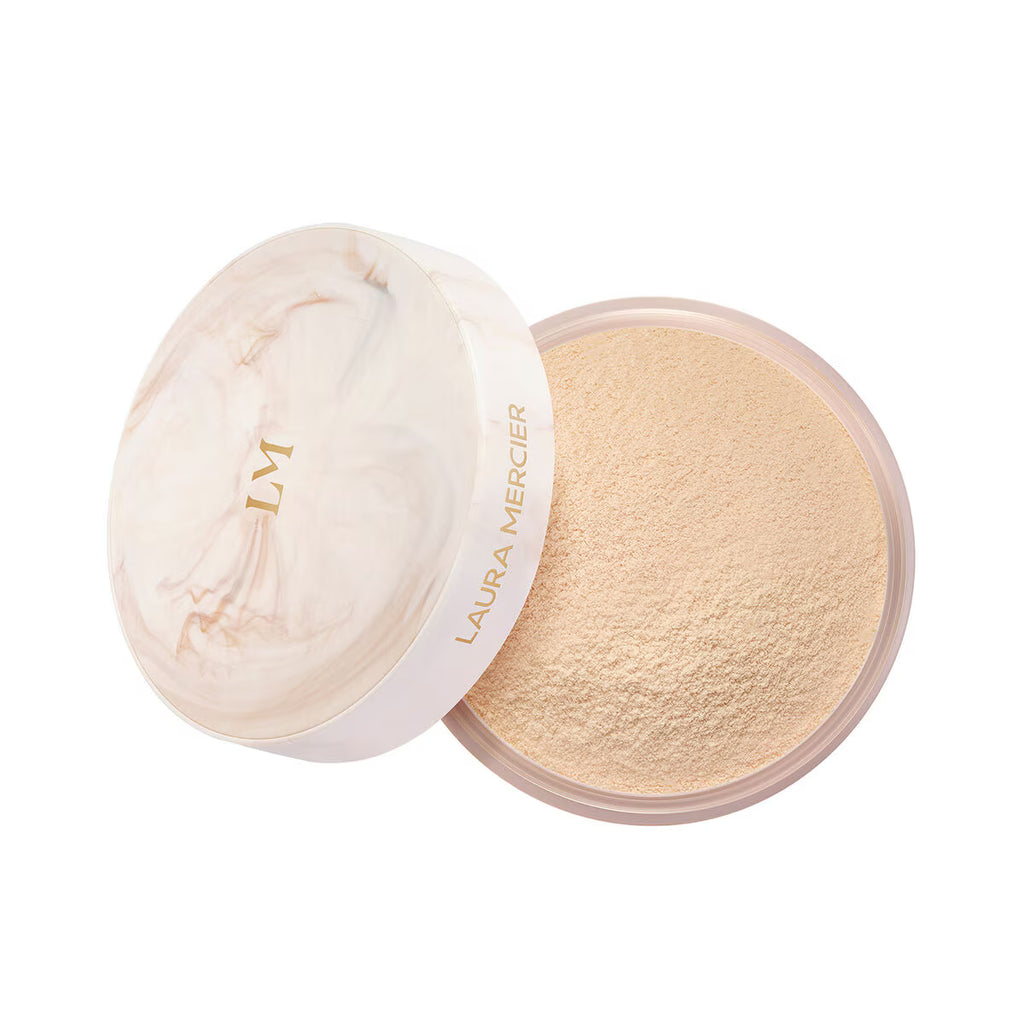 Laura Mercier Translucent Loose Setting Powder Ultra Blur – Polvo Suelto Fijador Jumbo con Ácido Hialurónico