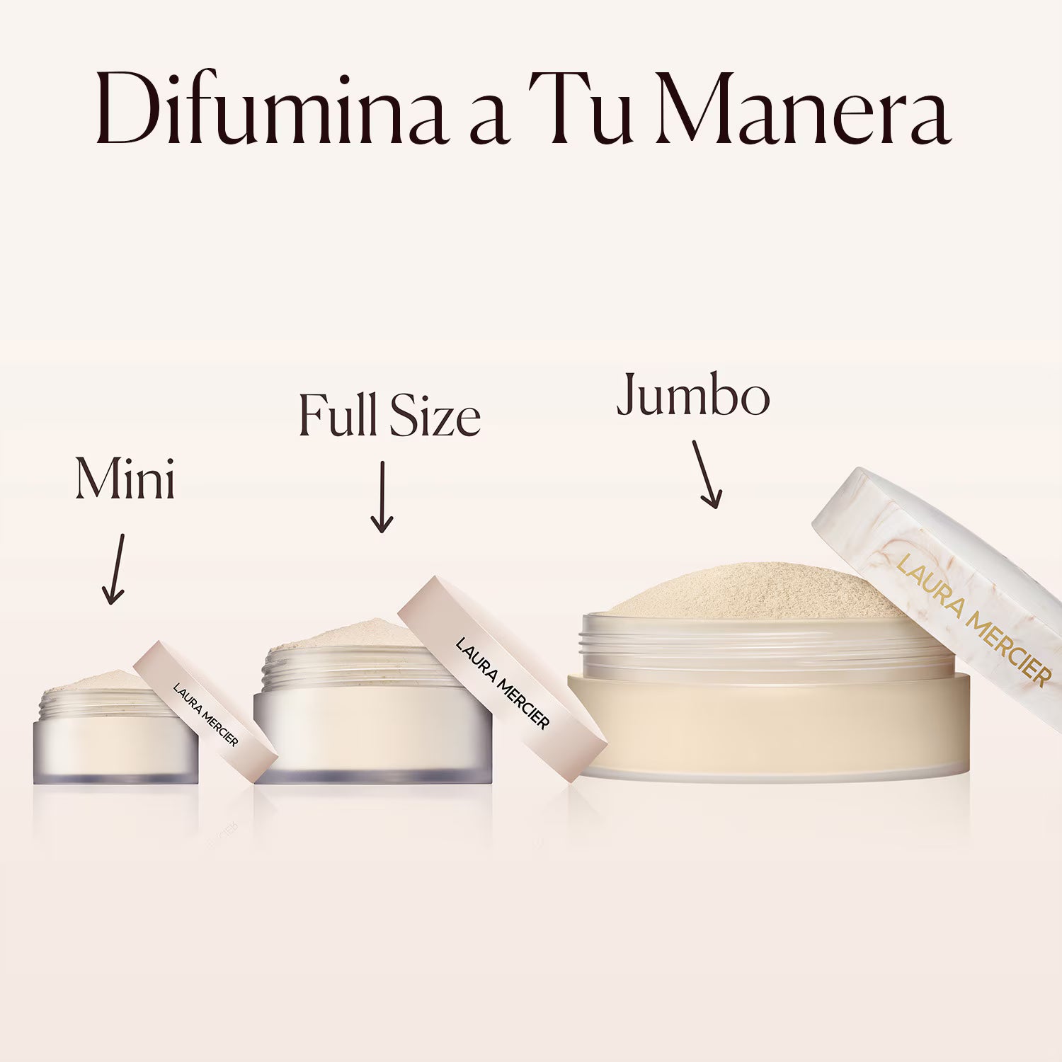 Laura Mercier Translucent Loose Setting Powder Ultra Blur – Polvo Suelto Fijador Jumbo con Ácido Hialurónico