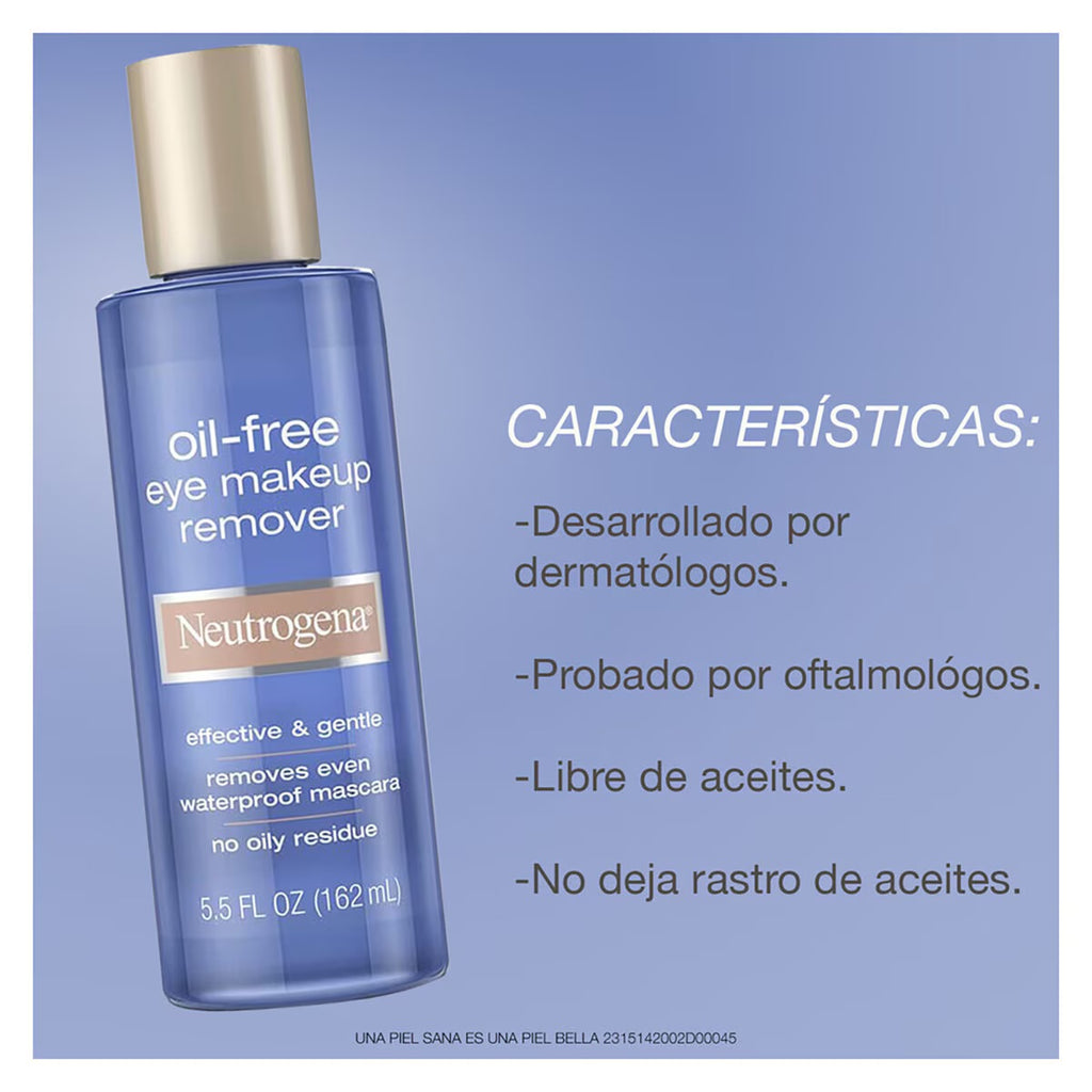 Desmaquillante neutrogena 162ml