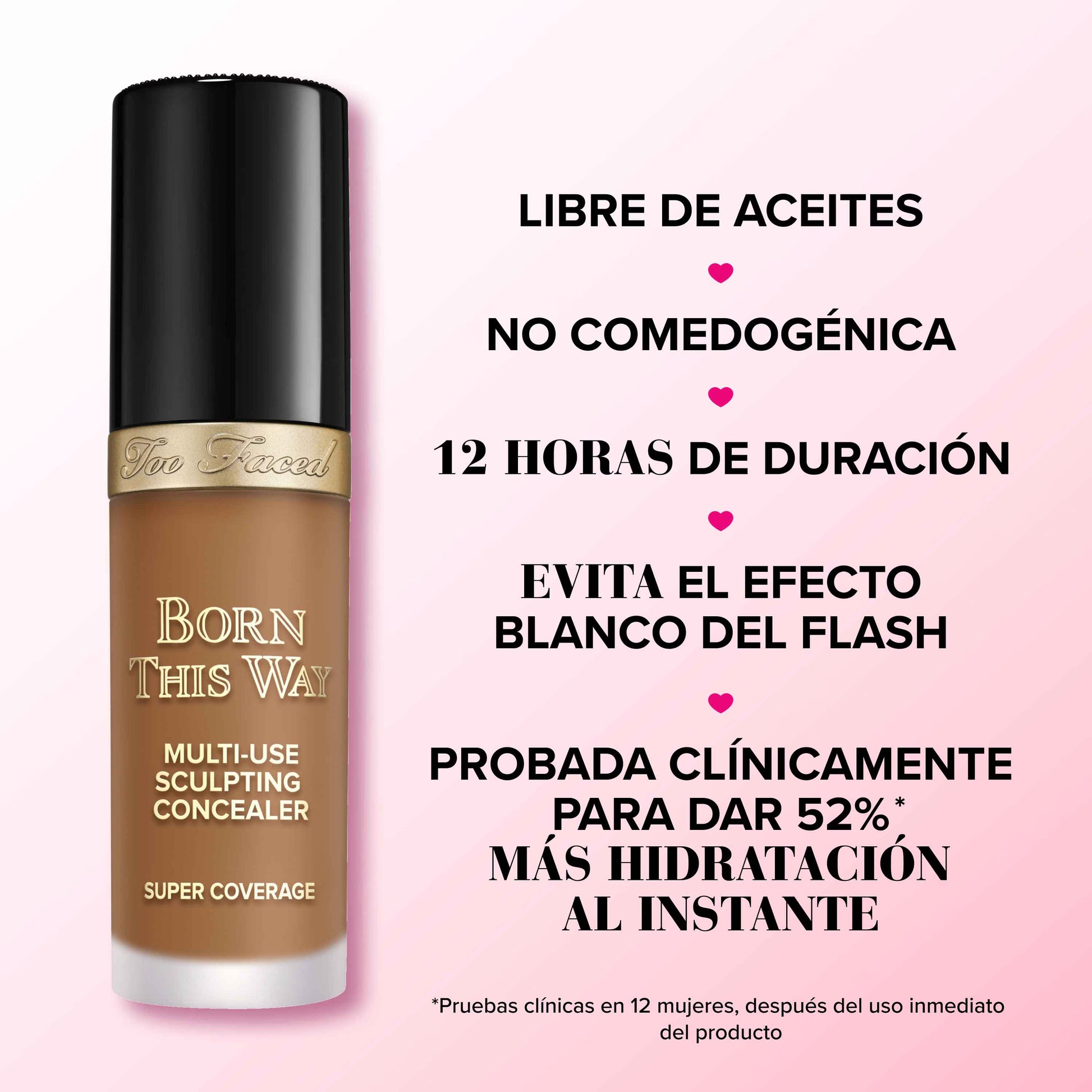 Too Faced – Born This Way Super Coverage Concealer (Corrector de Cobertura Completa)
