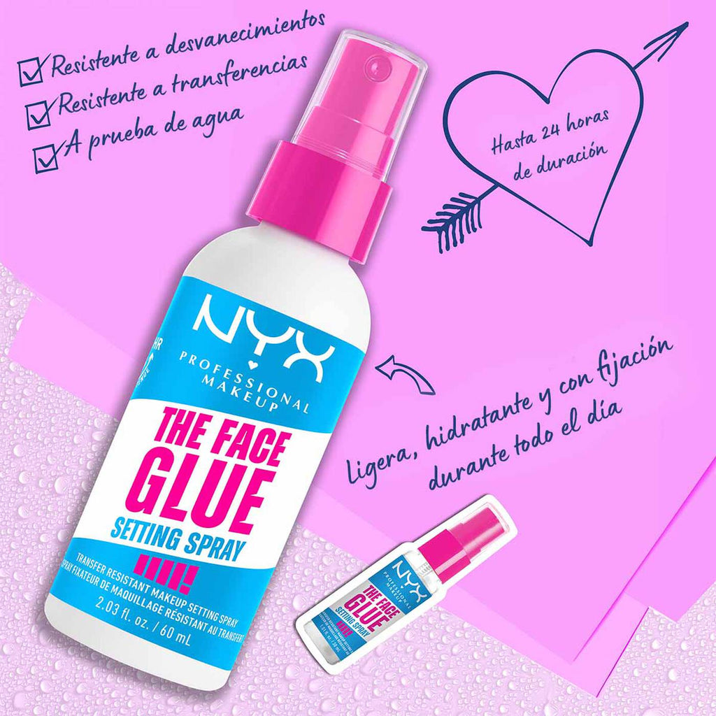 NYX Professional Makeup – The Face Glue Setting Spray