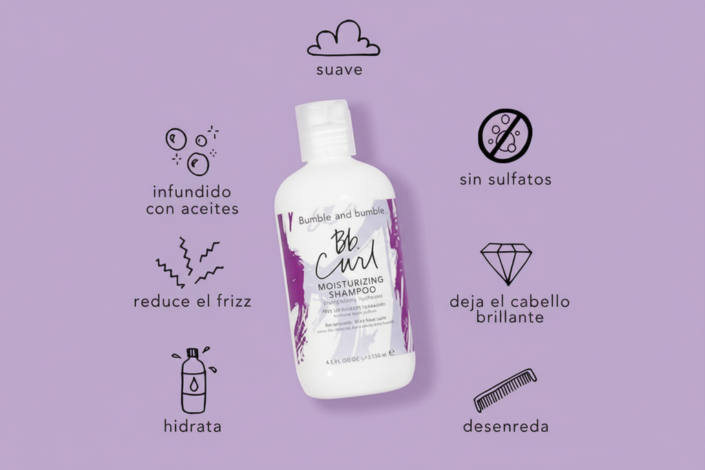 BUMBLE AND BUMBLE
Curl Moisturize Shampoo (Shampoo Para Rizos)